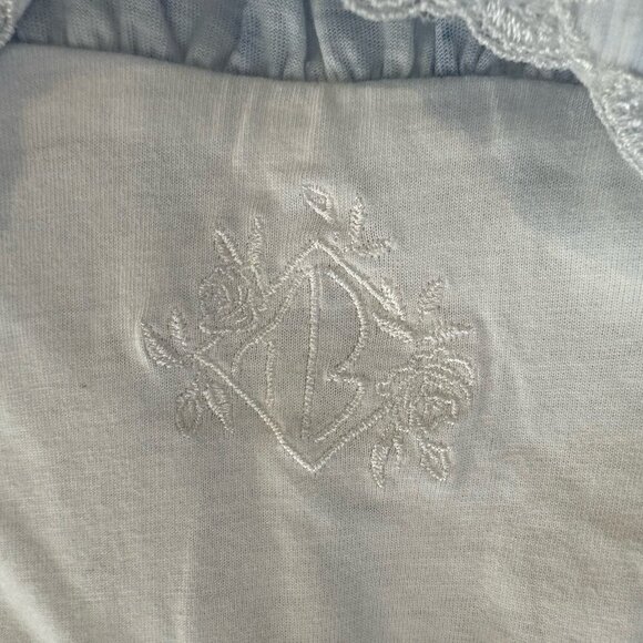 Eileen West floral cotton nightgown pajama dress - Picture 5 of 5